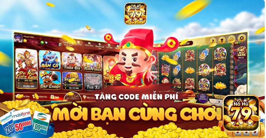 Cổng game nổ hũ 79 có nhiều chương trình, sự kiện khuyến mãi hấp dẫn 