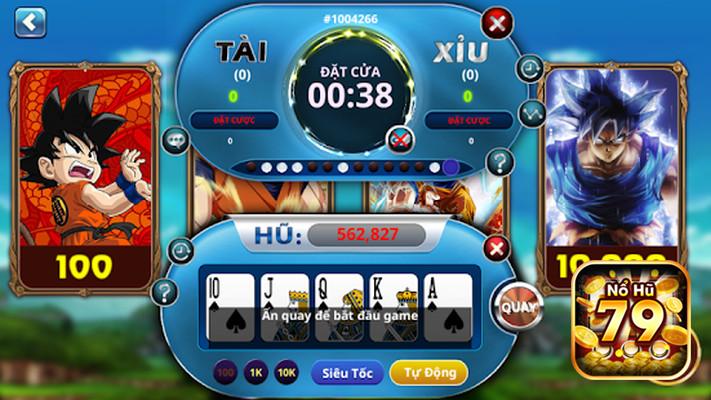 Giao diện cổng game ấn tượng