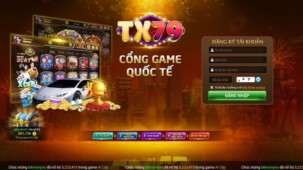 Giới thiệu tổng quan về cổng game TX79